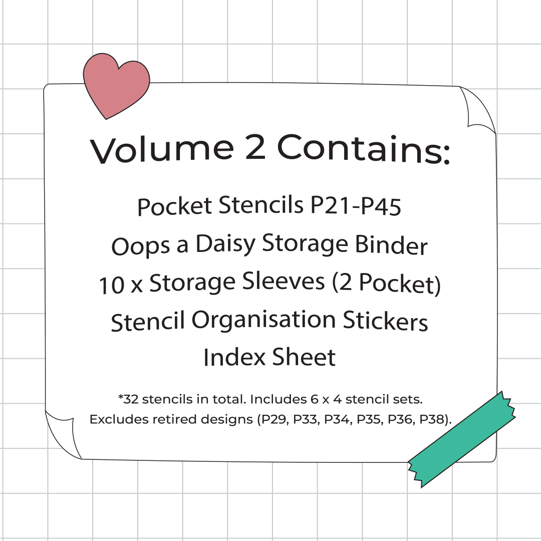 Pocket Stencil – Complete Collection – Volume 2