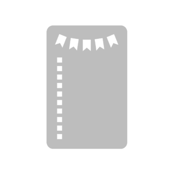 Daily Spread - Pocket Super Easy Stencil (A6 Compatible)
